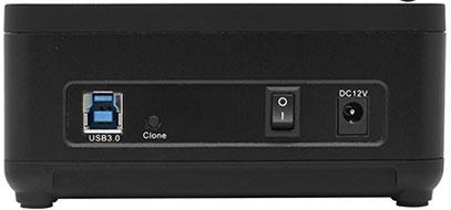Док-станция для 2,5"/3,5" жестких дисков Agestar 3UBT8, Черный External Docking Station, for SATA 2 HDD, USB 3.0, ext. PS, black