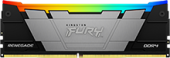 Комплект оперативной памяти Kingston Fury Renegade (KF436C16RB12AK4/64) [64 ГБ, DDR 4, 3600 МГц, 1.35 В, подсветка, KIT]